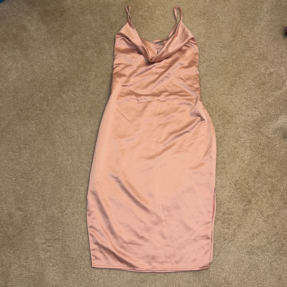 Rose Pink Party Dress.